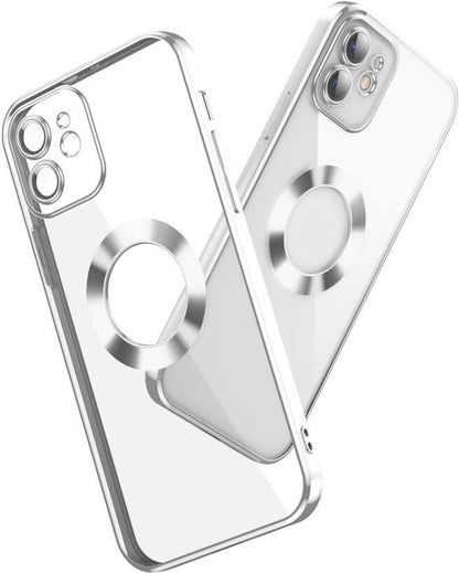 iPhone 11 Kılıf Kamera Korumalı Logo Gösteren Mnc Omega Kapak-Lila