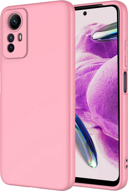 Xiaomi Redmi Note 12S Kılıf Mnc Mara Laaakan Kapak-Pembe