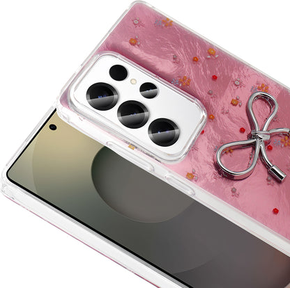 Galaxy S23 Ultra Kılıf Kamera Korumalı Figürlü Mnc Ponti Silikon Kapak - Lila