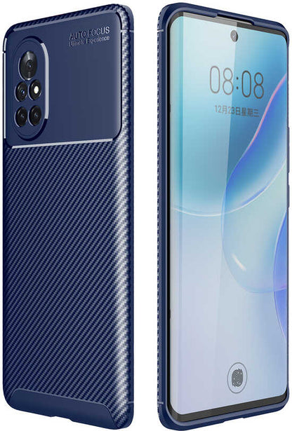 Huawei Nova 8i Kılıf Mnc Negro Silikon Kapak-Lacivert