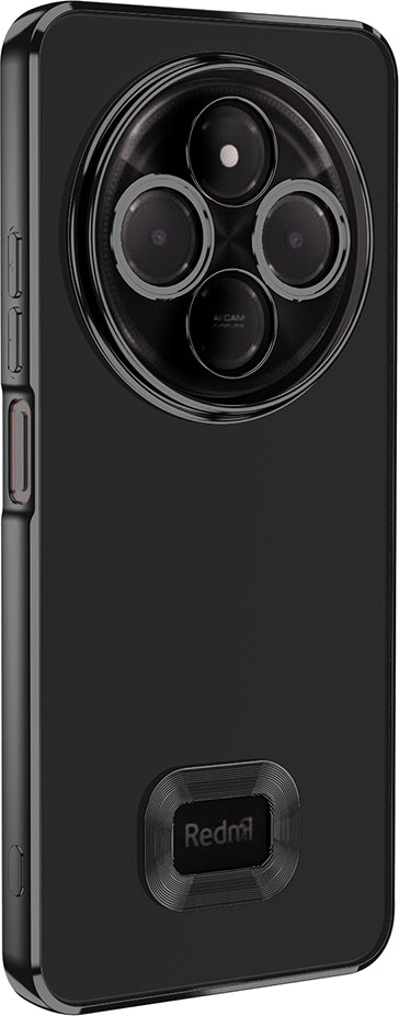 Redmi 14C 4g Kılıf Kamera Korumalı Logo Gösteren Mnc Omega Kapak - Sierra Mavi
