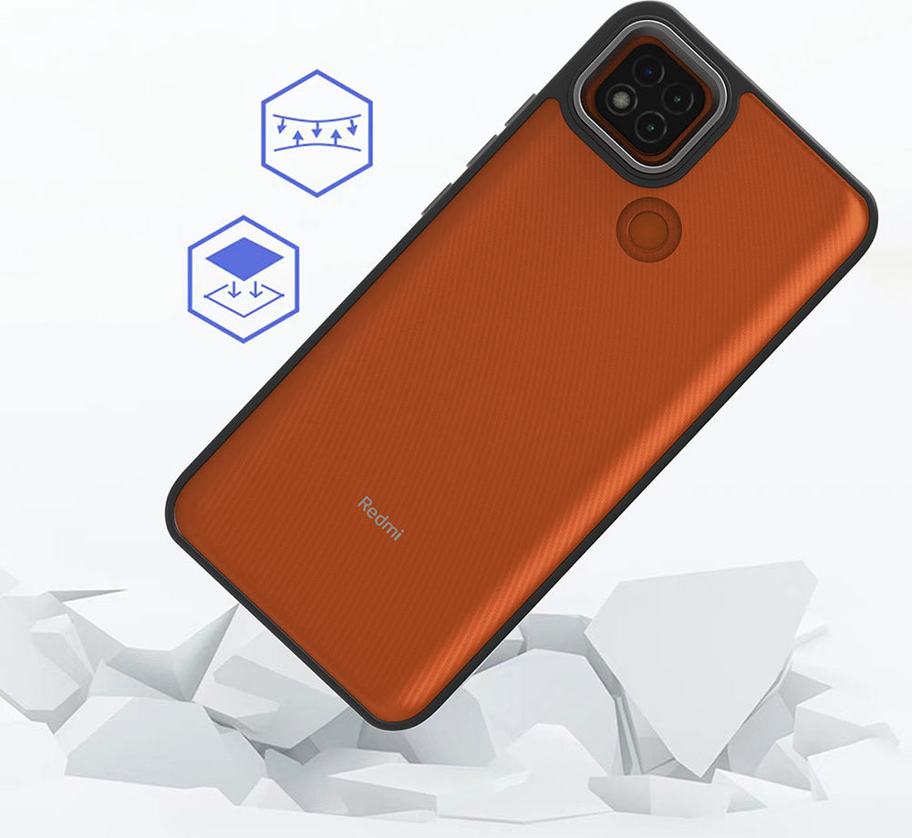 Xiaomi Redmi 9c Kılıf Mnc Flora Kapak-Lila