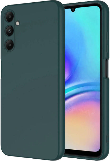 Galaxy A05S Kılıf Mnc Mara Laaakan Kapak-Koyu Yeşil