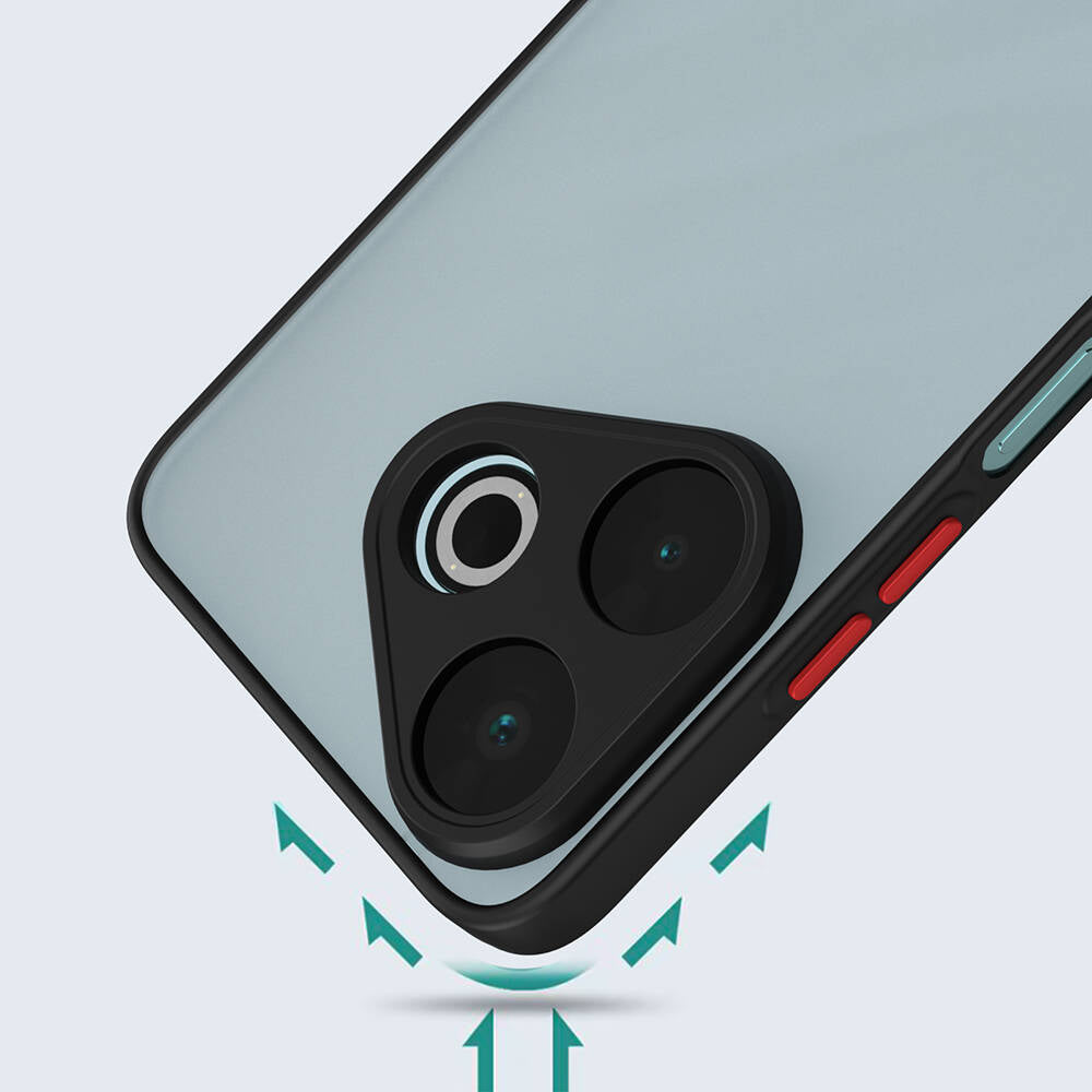 Xiaomi Redmi 13 4g Kılıf Mnc Hux Kapak-Lacivert