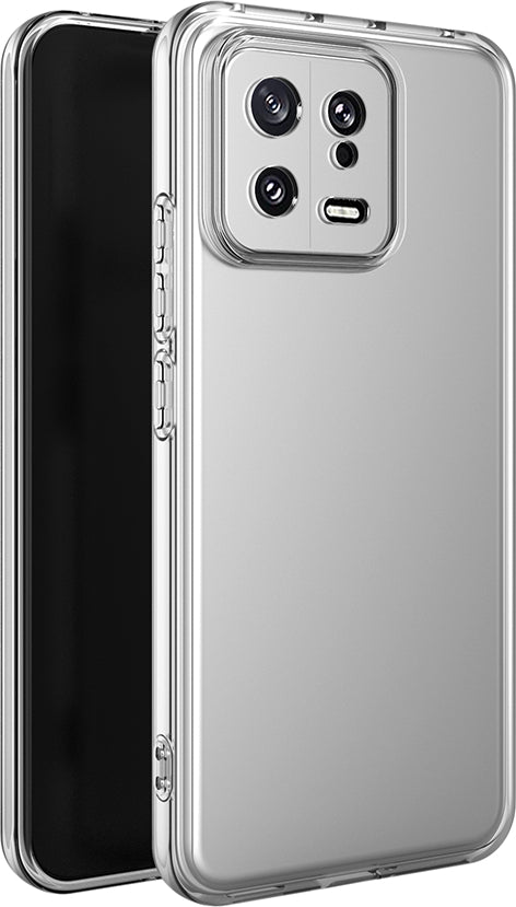 Xiaomi Mi 13 Pro Kılıf Mnc Kamera Korumalı Süper Silikon Kapak-Renksiz
