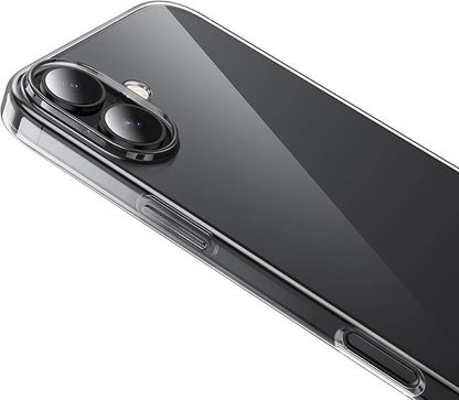 Apple iPhone 16 Plus Kılıf Mnc Süper Silikon Kapak-Şeffaf
