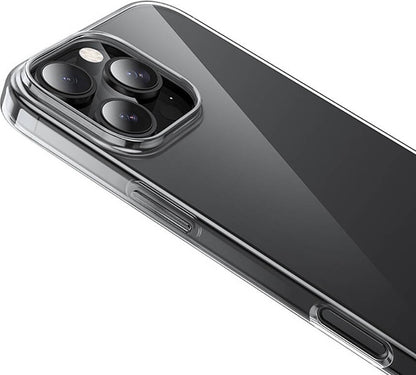 Apple iPhone 16 Pro Kılıf Mnc Süper Silikon Kapak-Şeffaf