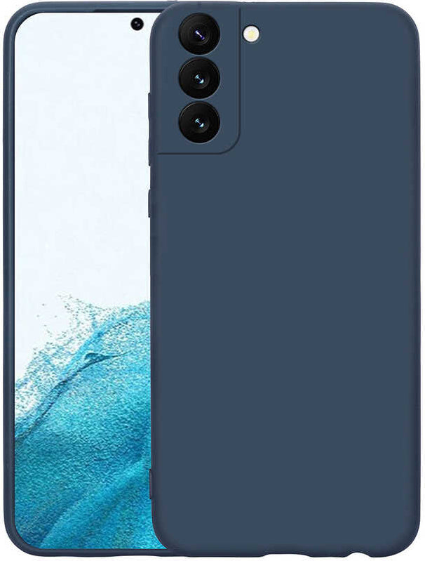 Galaxy S22 Plus Kılıf Mnc Mara Laaakan Kapak-Lacivert