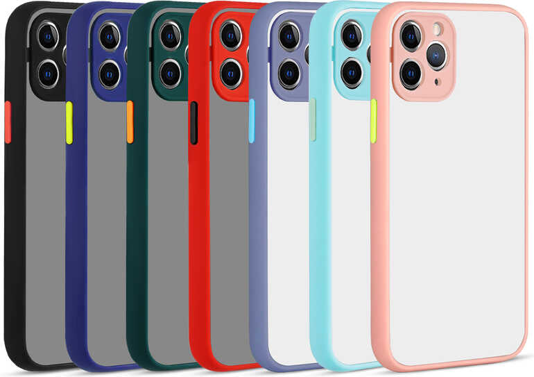 iPhone 11 Pro Uyumlu Mnc Hux Kapak-Lacivert