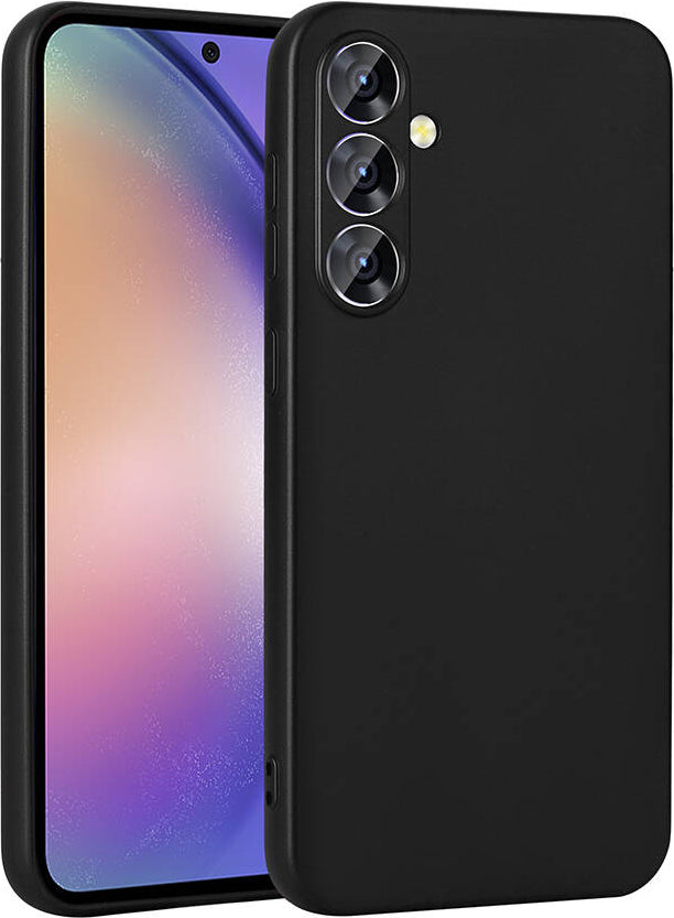 Galaxy A55 Kılıf Mnc Premier Silikon Kapak-Siyah