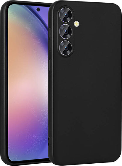 Galaxy A55 Kılıf Mnc Premier Silikon Kapak-Siyah