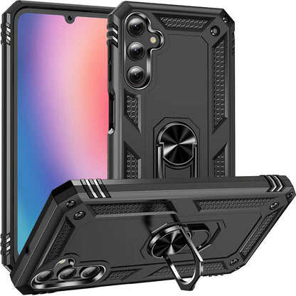 Galaxy A25 Kılıf Mnc Vega Kapak-Siyah