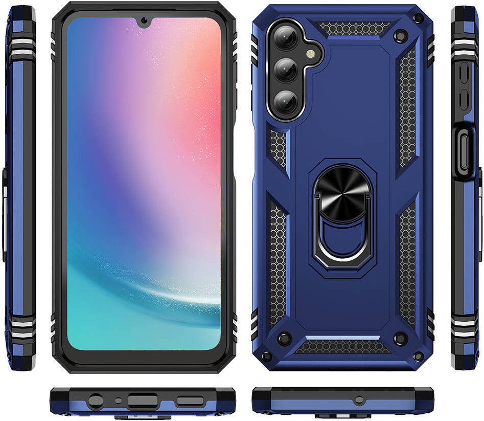 Galaxy A25 Kılıf Mnc Vega Kapak-Siyah