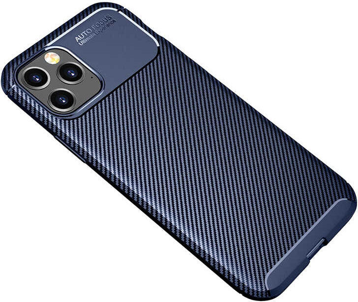iPhone 12 Pro Max Uyumlu Mnc Negro Silikon Kapak-Lacivert