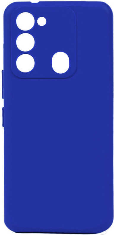 Tecno Spark 8c Kılıf Mnc Biye Silikon-Mavi