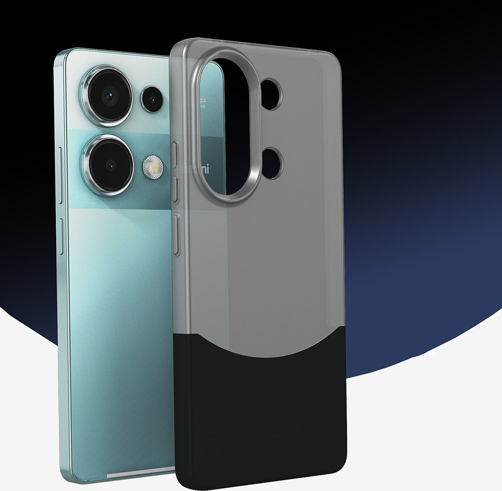 Redmi Note 13 Pro 4g Kılıf Mıknatıslı Mnc Duble Kapak - Gri