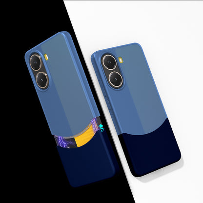 Poco X7 Pro Kılıf Mıknatıslı Mnc Duble Kapak - Lacivert