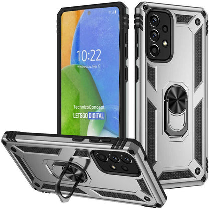 Galaxy A73 Kılıf Mnc Vega Kapak-Gri