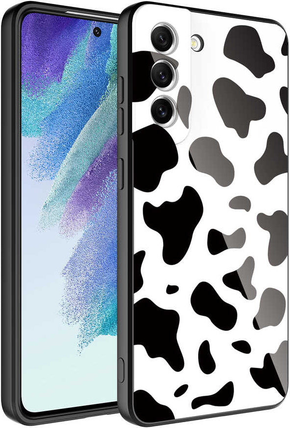 Galaxy S21 Fe Kılıf Kamera Korumalı Desenli Sert Silikon Mnc Epoksi Kapak-No7