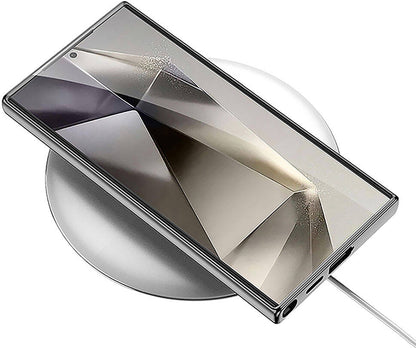 Galaxy S24 Ultra Kılıf Kamera Korumalı Karbon Tasarım Mnc Yeni Seri Procase Kapak-Siyah Karbon