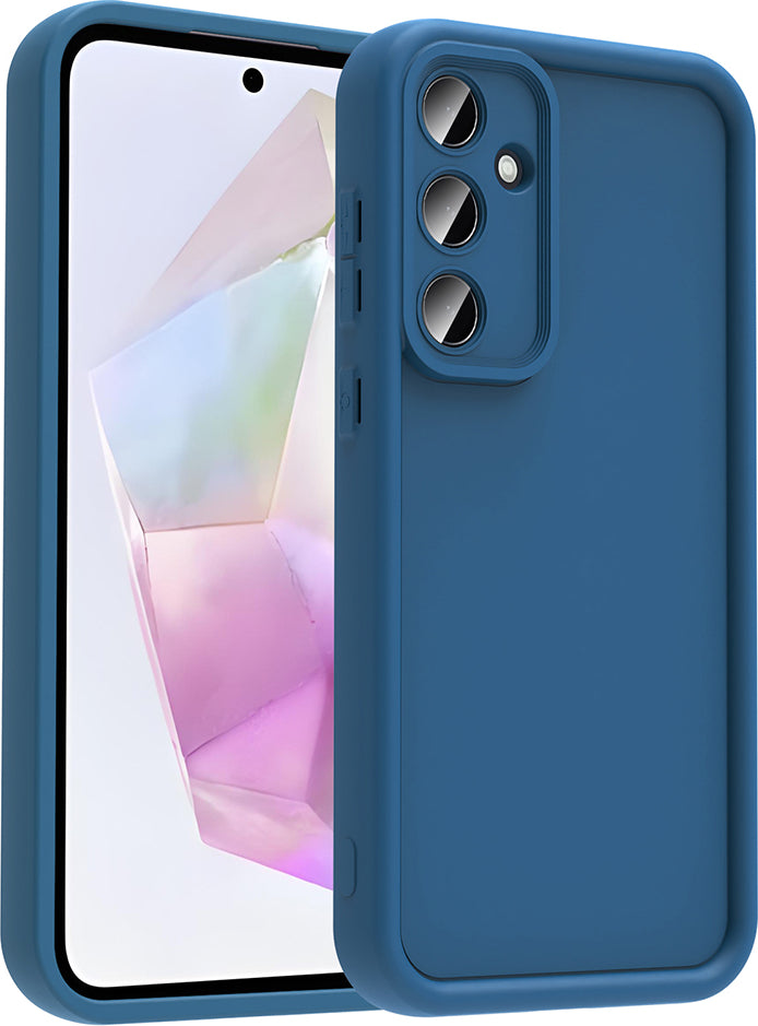 Galaxy A36 Kılıf Kamera Korumalı Mnc Ananas Kapak - Koyu Yeşil