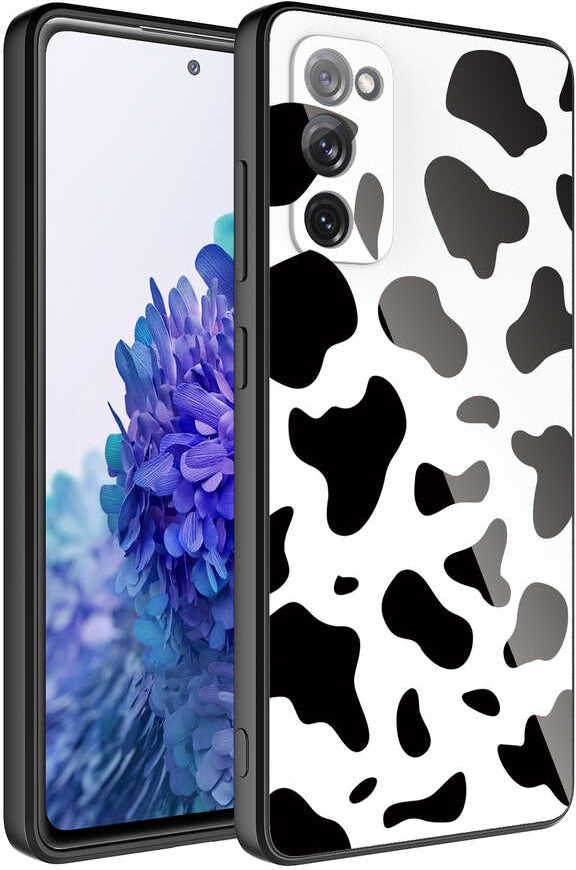 Galaxy S20 Fe Kılıf Kamera Korumalı Desenli Sert Silikon Mnc Epoksi Kapak-No7
