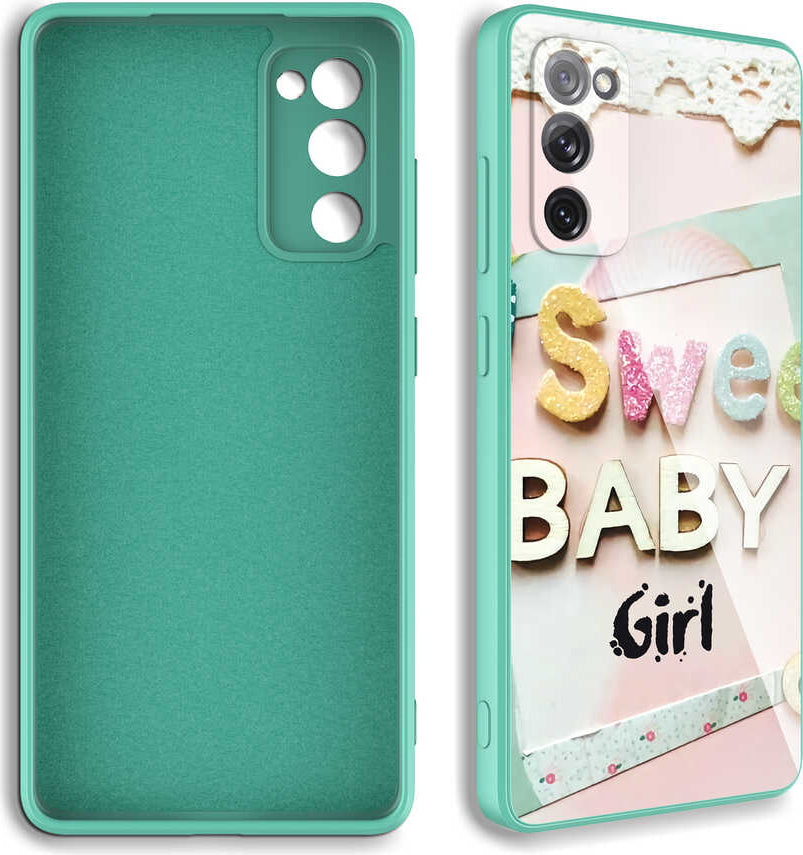 Galaxy S20 Fe Kılıf Kamera Korumalı Desenli Sert Silikon Mnc Epoksi Kapak-No7