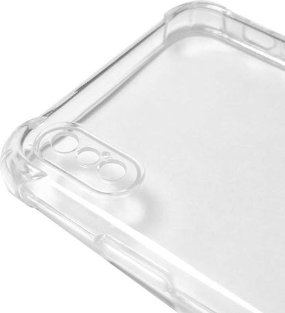 iPhone Xs Max 6.5 Uyumlu Mnc Kamera Korumalı Nitro Anti Shock Silikon-Renksiz