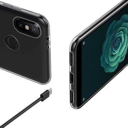 Xiaomi Mi 8 Se Kılıf Mnc Süper Silikon Kapak-Renksiz