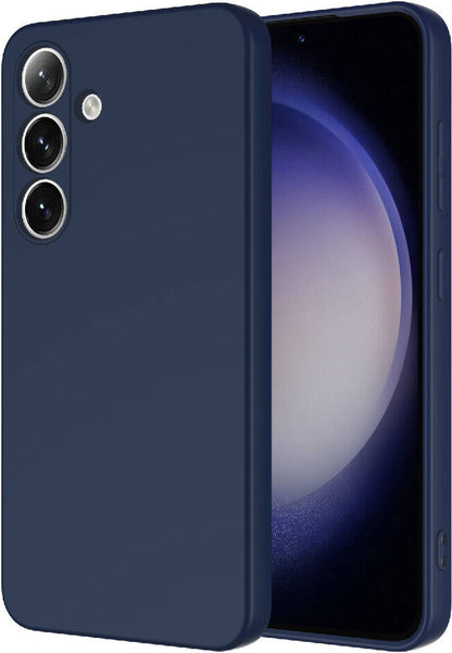 Galaxy S24 Kılıf Mnc Mara Laaakan Kapak-Lacivert