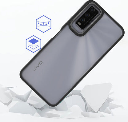 Vivo Y20 Kılıf Mnc Flora Kapak-Yeşil