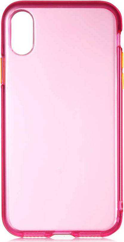 iPhone x Uyumlu Mnc Bistro Kapak-Pembe