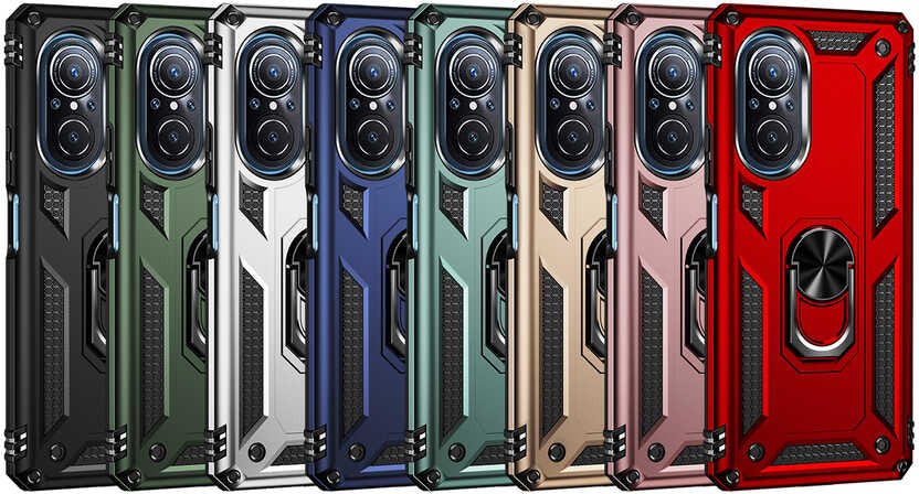 Huawei Nova 9 Se Kılıf Mnc Vega Kapak-Kırmızı