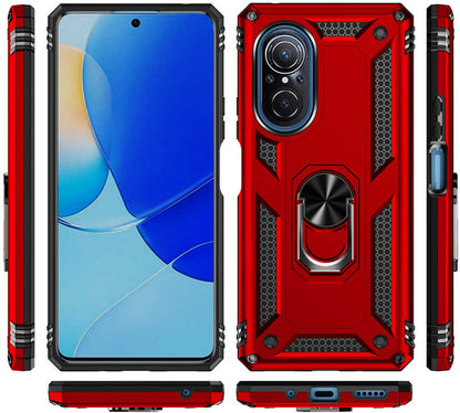 Huawei Nova 9 Se Kılıf Mnc Vega Kapak-Kırmızı