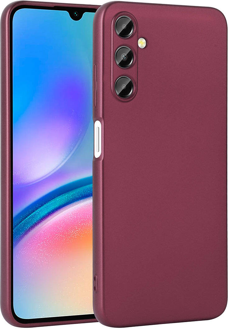 Galaxy A05S Kılıf Mnc Premier Silikon Kapak-Mürdüm