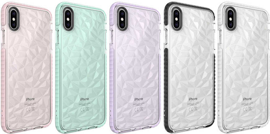 iPhone Xs Max 6.5 Uyumlu Mnc Buzz Kapak-Beyaz
