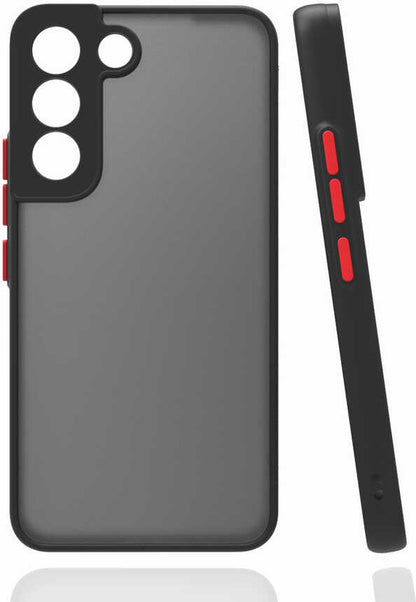 Galaxy S22 Plus Kılıf Mnc Hux Kapak-Siyah