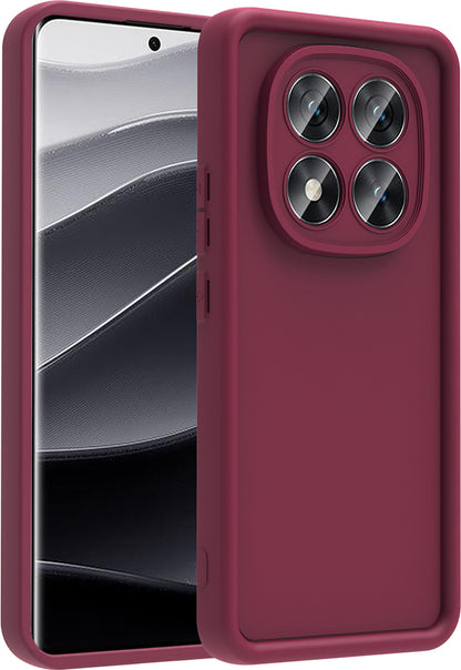 Redmi Note 14 Pro Plus Kılıf Kamera Korumalı Mnc Ananas Kapak - Siyah