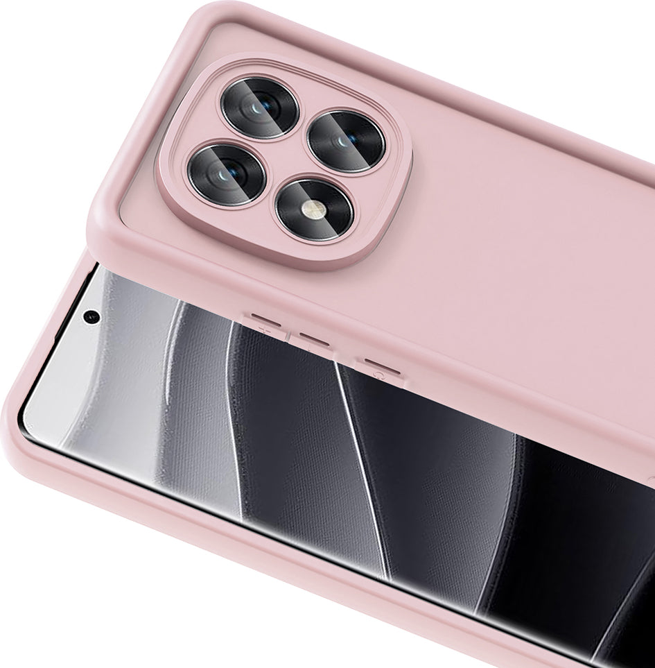 Redmi Note 14 Pro Plus Kılıf Kamera Korumalı Mnc Ananas Kapak - Siyah