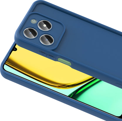 Realme C61 Kılıf Kamera Korumalı Mnc Ananas Kapak - Mürdüm