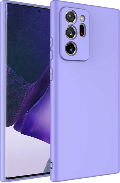 Galaxy Note 20 Ultra Kılıf Mnc Mara Laaakan Kapak-Lila