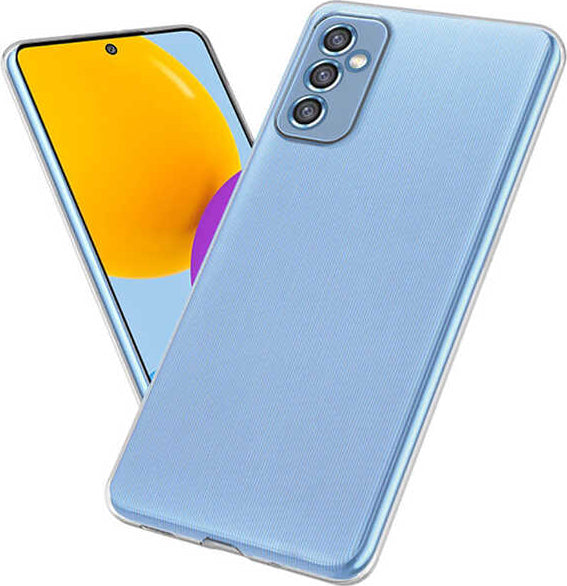 Galaxy M23 Kılıf Mnc Kamera Korumalı Süper Silikon Kapak-Renksiz