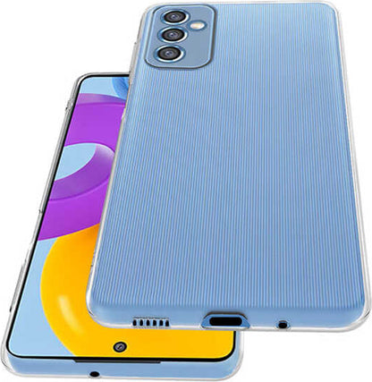 Galaxy M23 Kılıf Mnc Kamera Korumalı Süper Silikon Kapak-Renksiz