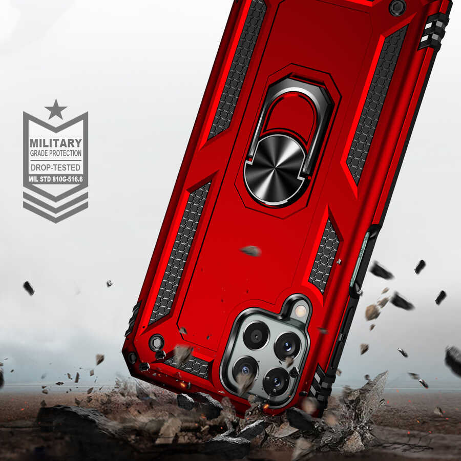 Galaxy M33 Kılıf Mnc Vega Kapak-Siyah