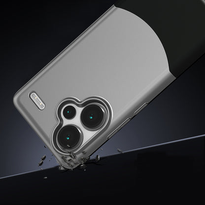 Redmi Note 13 Pro Plus 5g Kılıf Mıknatıslı Mnc Duble Kapak - Gri