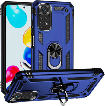 Xiaomi Redmi Note 11 Global Kılıf Mnc Vega Kapak-Mavi
