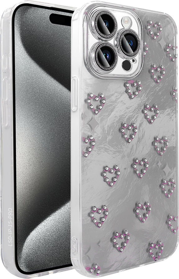 iPhone 15 Pro Max Kılıf Kamera Korumalı Figürlü Mnc Ponti Silikon Kapak - Açık Mavi