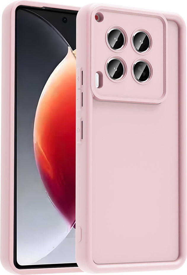Tecno Camon 30 Kılıf Kamera Korumalı Mnc Ananas Kapak - Pembe