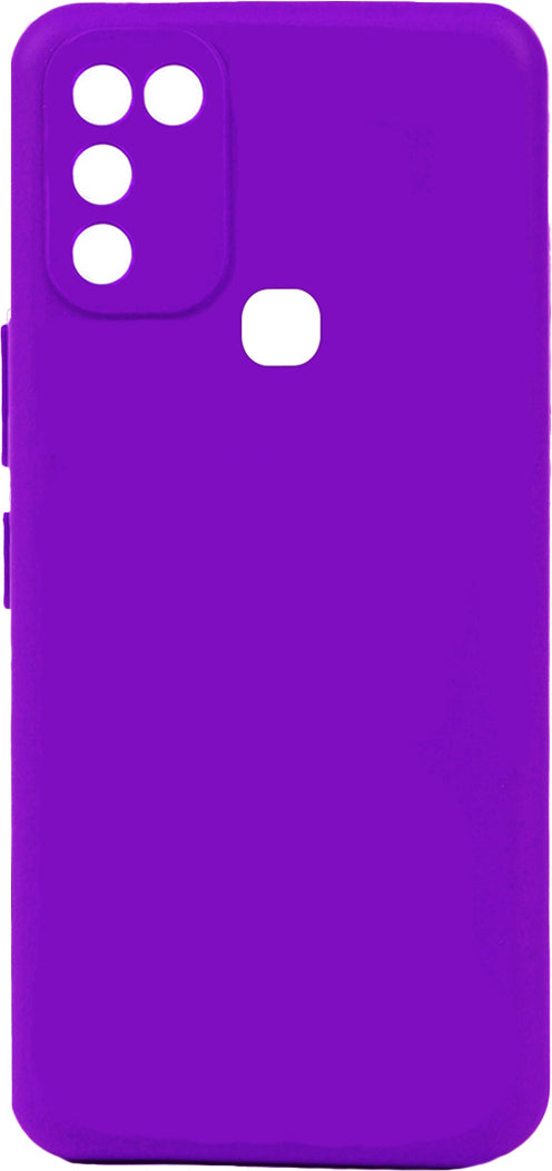 Infinix Hot 11 Play Kılıf Mnc Biye Silikon-Mor