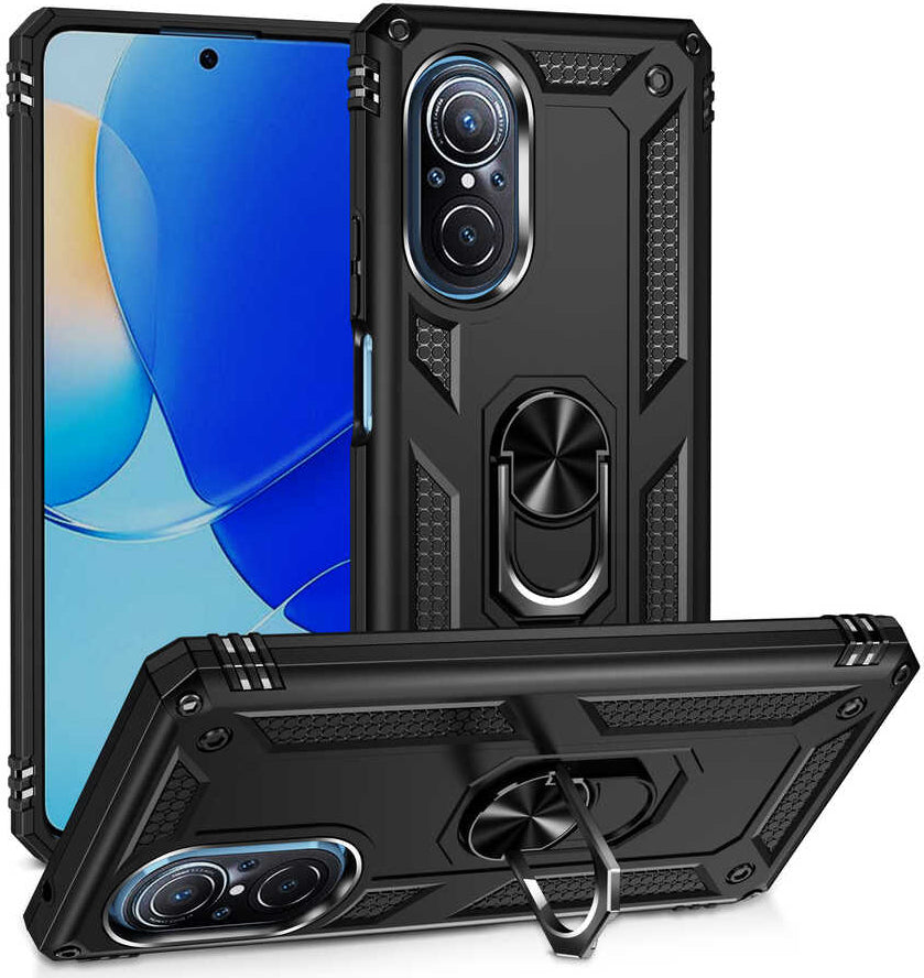 Huawei Nova 9 Se Kılıf Mnc Vega Kapak-Siyah